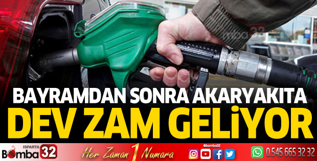 Bayramdan sonra akaryakıta dev zam geliyor