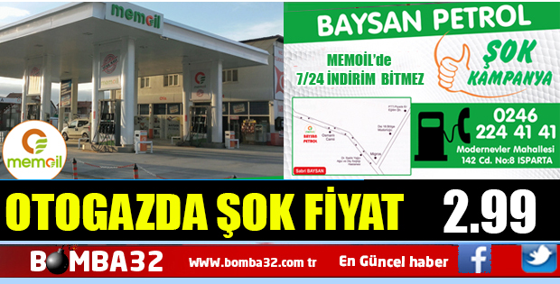 BAYSAN PETROLDE İNDİRİM BAŞLADI