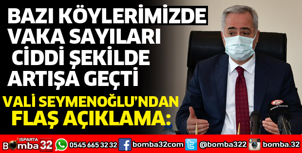 BAZI KÖYLERDE VAKA SAYILARI ARTIYOR