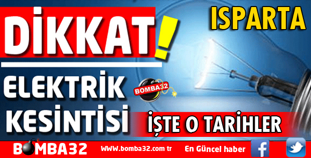 BAZI MAHALLELERDE ELEKTRİK KESİNTİSİ YAŞANACAK