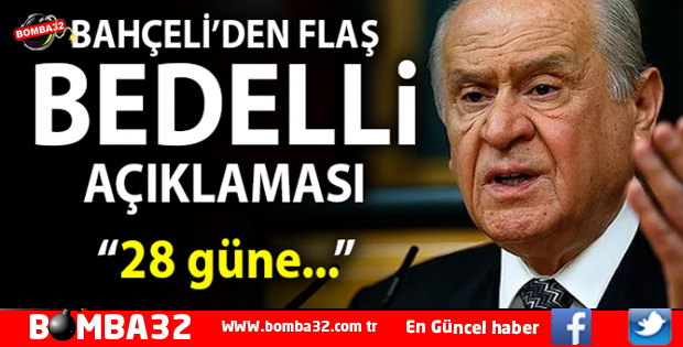 BEDELLİ OLACAKSA 28 GÜNE NE GEREK VAR?