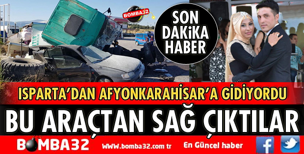 BEKÇİLİK SINAVINA GİDERKEN KAZA GEÇİRDİLER 