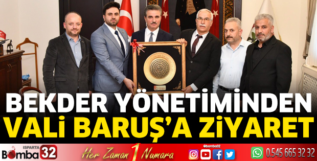 BEKDER yönetiminden Vali Baruş’a ziyaret