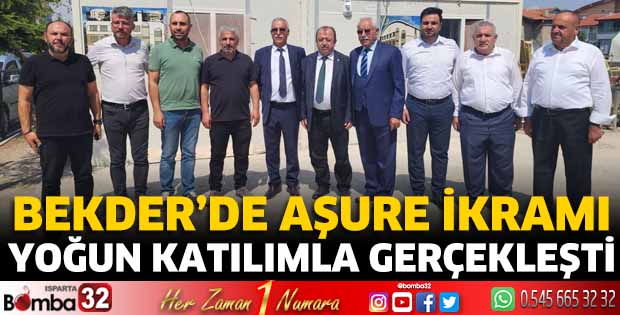 BEKDER’den geniş katılımlı aşure etkinliği