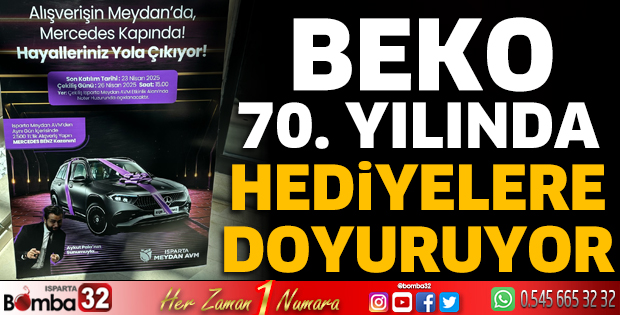 BEKO 70. Yılında Hediyelere Doyuruyor 