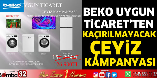 BEKO Uygun Ticaret’ten Kaçırılmayacak Çeyiz Kampanyası