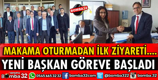 BELEDİYE BAŞKANI ÖZATA GÖREVİNE BAŞLADI