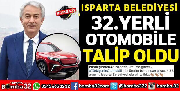 BELEDİYE BAŞKANI ŞÜKRÜ BAŞDEĞİRMENDE 32. ARABAYA TALİP OLDU