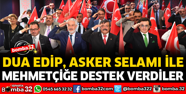 BELEDİYE BAŞKANI VE MECLİS ÜYELERİ ASKER SELAMI İLE MEHMETÇİĞE DESTEK VERDİLER