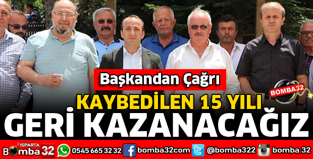 BELEDİYE BAŞKANINDAN SENİRKENTLİLERE ÇAĞRI
