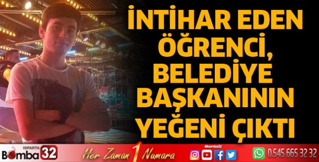 Belediye başkanının yeğeni çıktı
