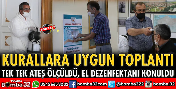 BELEDİYE MECLİSİNDEN KURALLARA UYGUN TOPLANTI