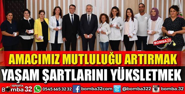 BELEDİYE PERSONELİNE MEME KANSERİ BİLGİLENDİRMESİ