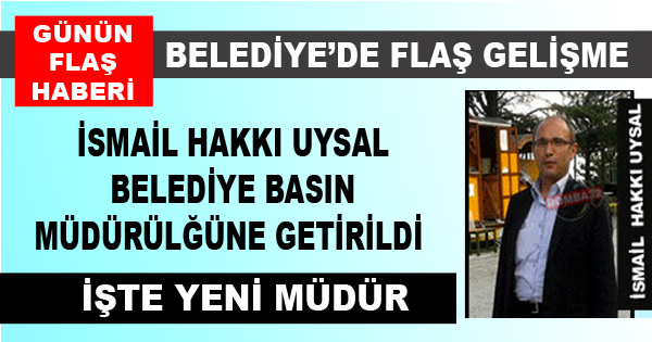 BELEDİYEDE DEĞİŞİKLİKLER DEVAM EDİYOR