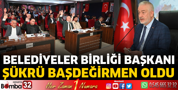 Belediyeler Birliği Başkanı Başdeğirmen