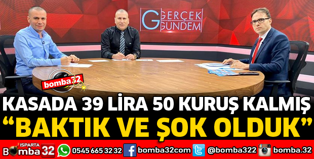 BELEDİYEYİ DEVRALDIĞIMDA 4,6 MİLYON LİRA BORCU VARDI