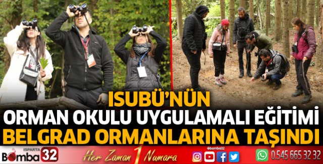Belgrad ormanlarında eğitim