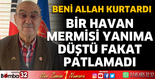 Beni Allah kurtardı