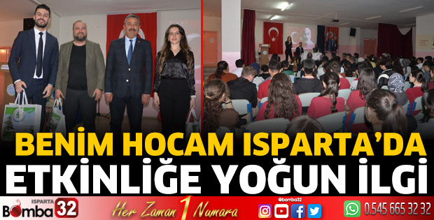 Benim Hocam etkinliğine yoğun ilgi