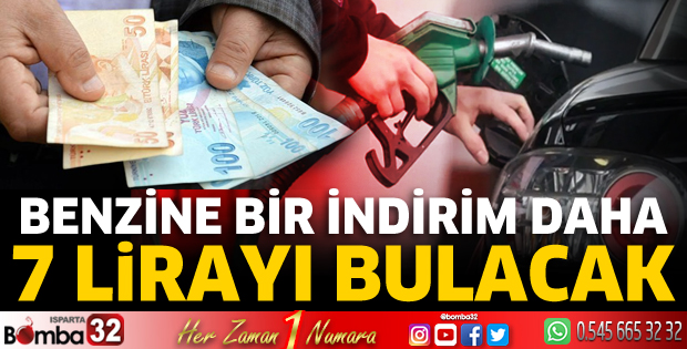 Benzine bir indirim daha