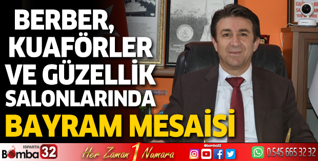 Berber, Kuaförler ve Güzellik Salonlarında Bayram mesaisi 