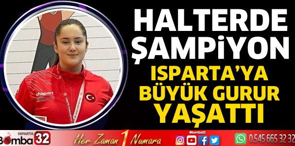 Berranur Apaydın Türkiye şampiyonu oldu  