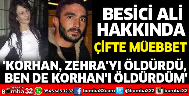 BESİCİ ALİ HAKKINDA 2 KEZ ÖMÜR BOYU HAPİS CEZASI VERİLMESİ TALEP EDİLDİ