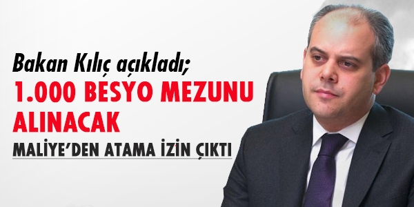 BESYO MEZUNLARINA MÜJDE