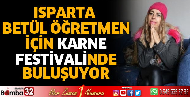 Betül Öğretmen için karne festivali 