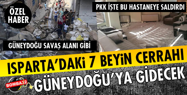 BEYİN CERRAHLARI GÜNEYDOĞU'YA GİDİYOR