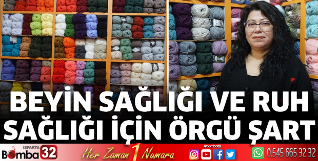Beyin sağlığı ve ruh sağlığı için örgü şart