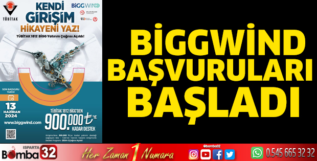 BİGGWind başvuruları başladı