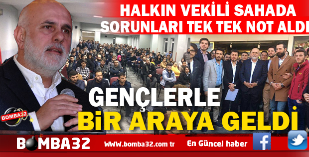 BİLGİÇ GENÇLERLE BİR ARAYA GELDİ 