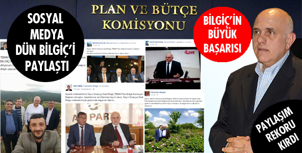 BİLGİÇ SOSYAL MEDYAYI SALLADI!