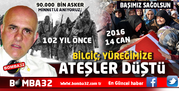 BİLGİÇ YÜREĞİMİZ YANDI CANIMIZDAN CAN GİTTİ 
