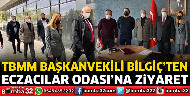 BİLGİÇ’TEN ECZACILAR ODASINA ZİYARET