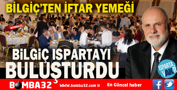BİLGİÇ’TEN İFTAR YEMEĞİ 