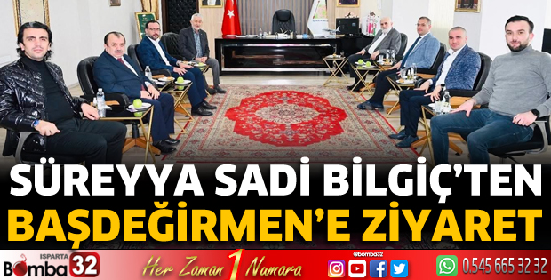 Bilgiç'ten Başdeğirmen'e ziyaret