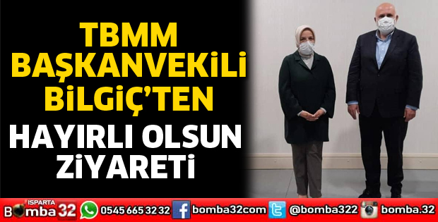 Bilgiç'ten hayırlı olsun ziyareti