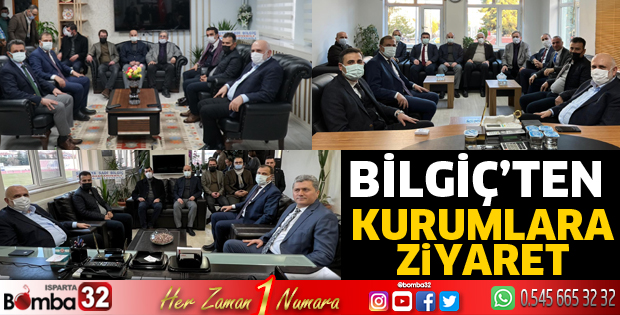BİLGİÇ'TEN KURUM ZİYARETLERİ