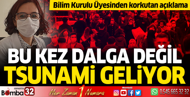 Bilim Kurulu Üyesi Prof. Dr. Yavuz: Bu kez dalga değil tsunami geliyor