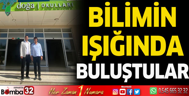 Bilimin ışığında buluştular