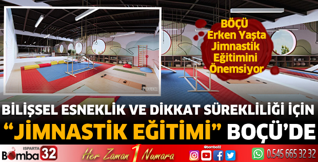Bilişsel esneklik ve dikkat sürekliliği için “Jimnastik Eğitimi” BOÇÜ’de