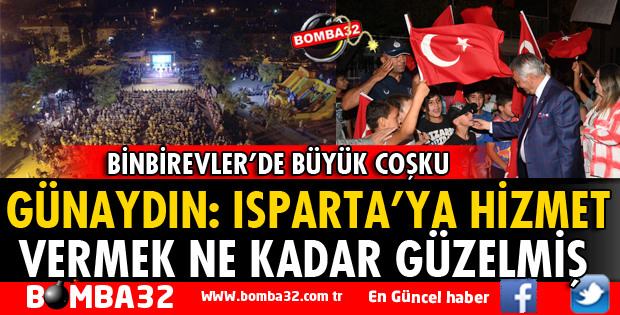 BİNBİREVLER HALKINDAN BAŞKANA BÜYÜK SEVGİ
