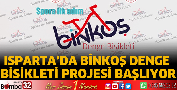 Binkoş Denge Bisikleti Projesi başlıyor