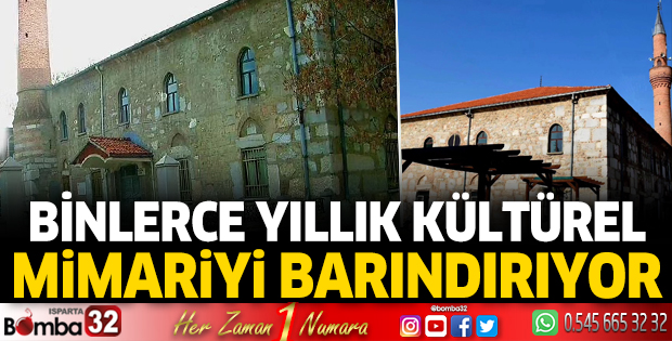 Binlerce yıllık kültürel mimariyi barındırıyor
