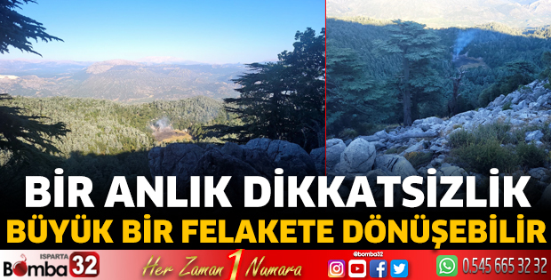 Bir anlık dikkatsizlik büyük bir felakete dönüşebilir