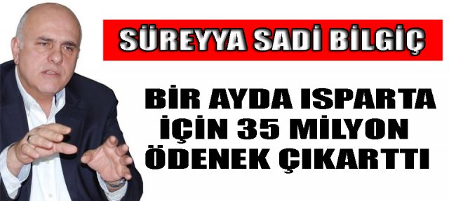 BİR AYDA 35 MİLYON ÇIKARTTI