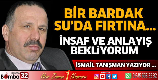 Bir Bardak Su’da fırtına…