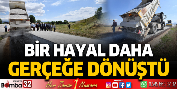 Bir hayal daha gerçeğe dönüştü